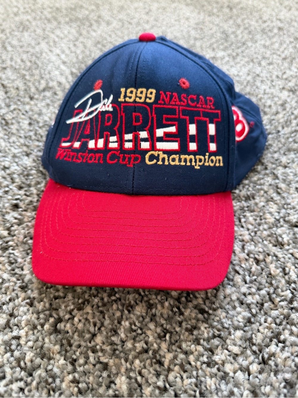 Vintage 1999 NASCAR Competitors View Dale Jarrett Winston Cup Champion Hat